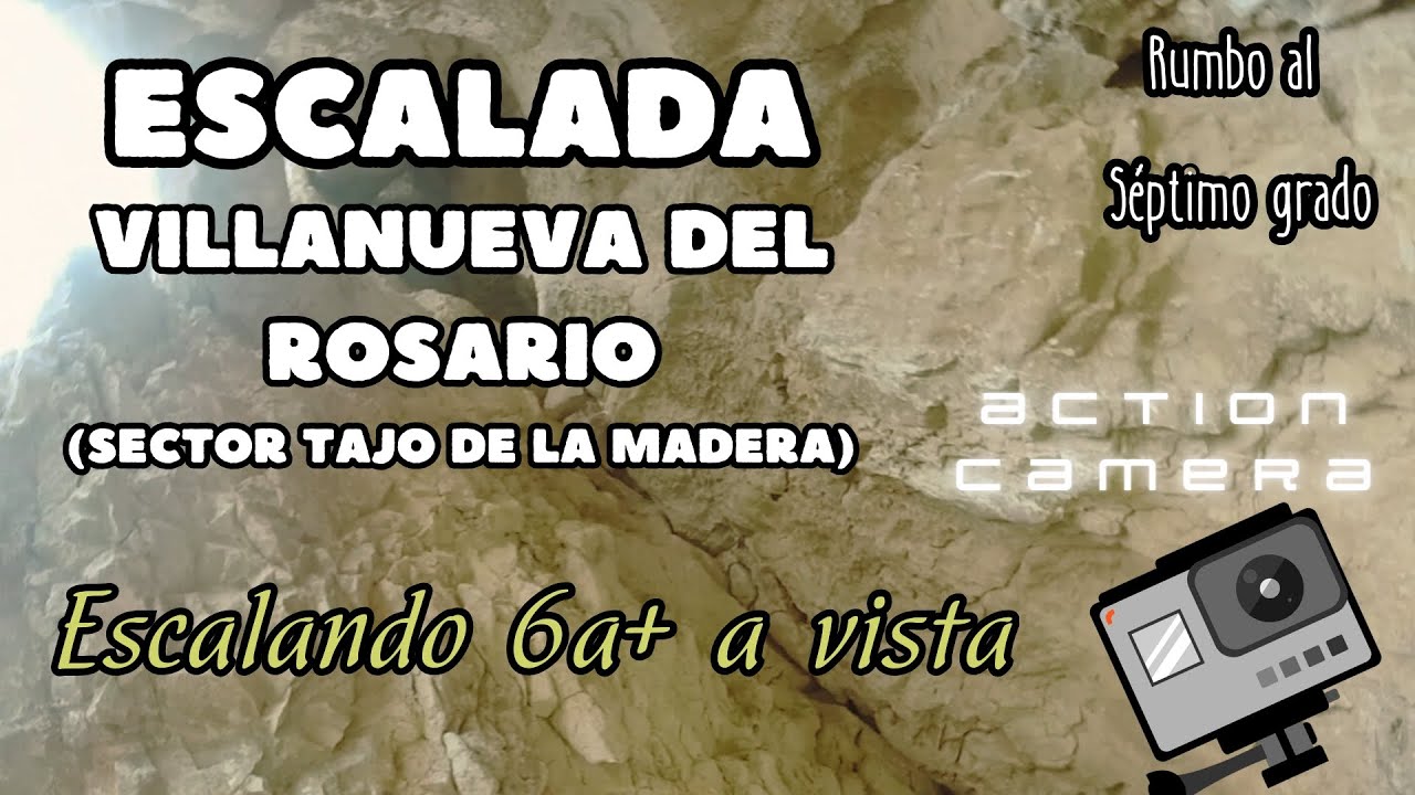 Escalada Villanueva del Rosario - Disfrutando de un 6a+ 5⭐
