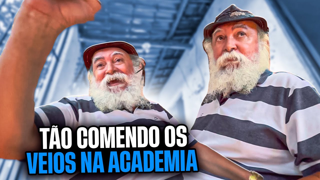 TÃO COMENDO OS VEIOS NA ACADEMIA E LUIZ DO SOM FICOU COM MEDO | LUIZ DO SOM 
