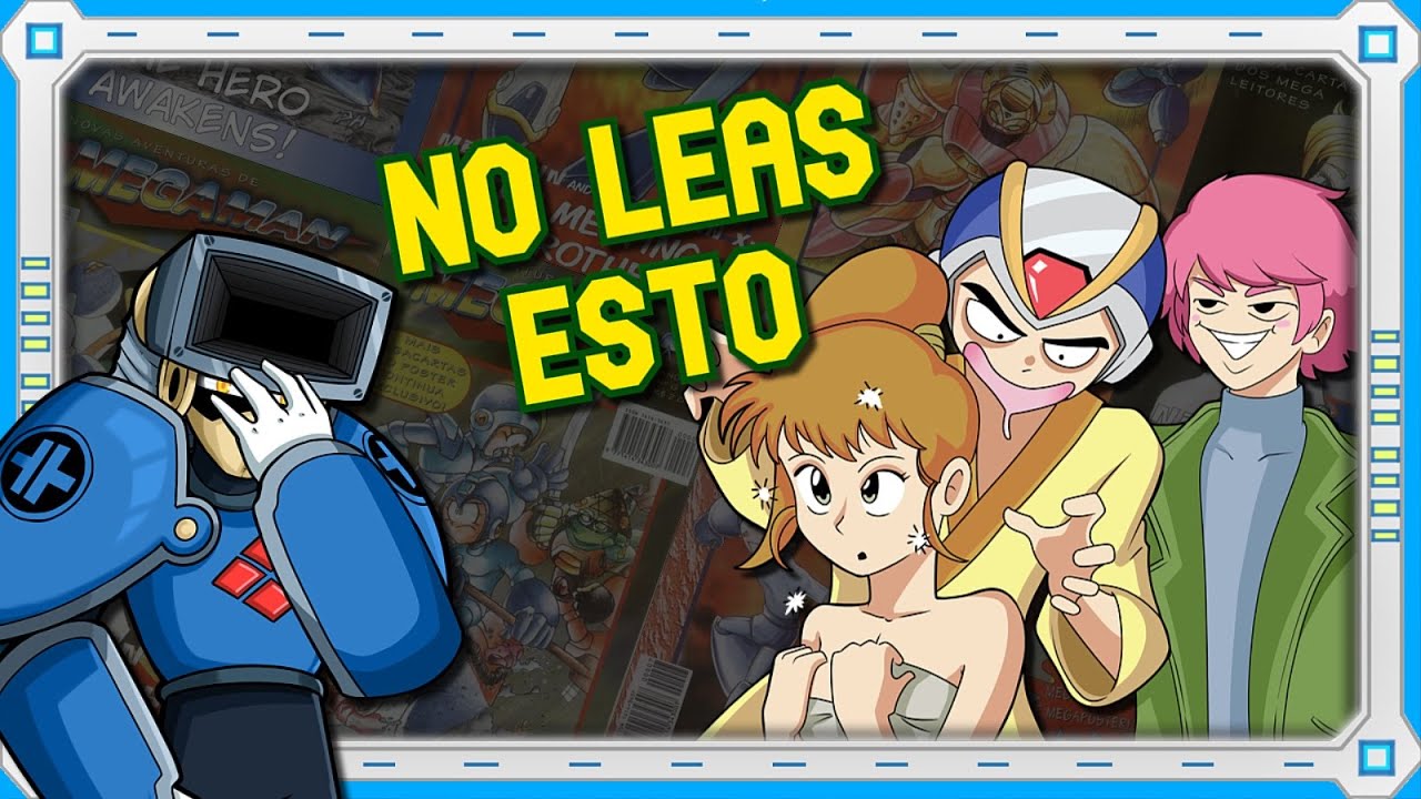 Los Turbios Comics Brasileros de Mega Man [Intentando Analizar]