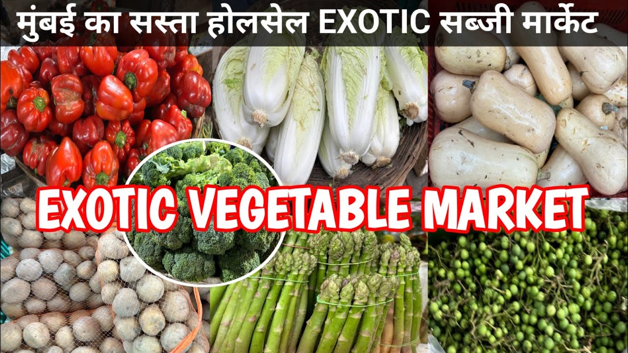 मुंबई का सस्ता होलसेल भाजी मार्केट |Dadar Exotic Vegetable Market |Dadar Sabji Mandi |Dadar Shopping