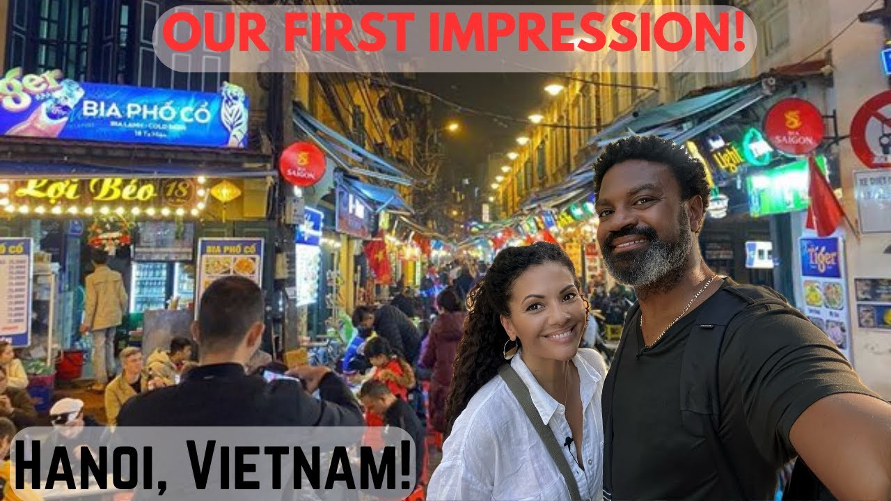 Hanoi! Michelin Guide food and Beer Street! #vietnam #hanoi