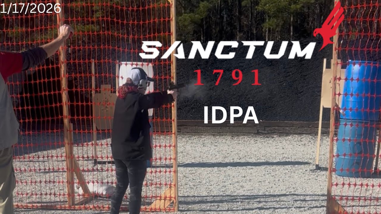 IDPA Match at Sanctum 1/17/26