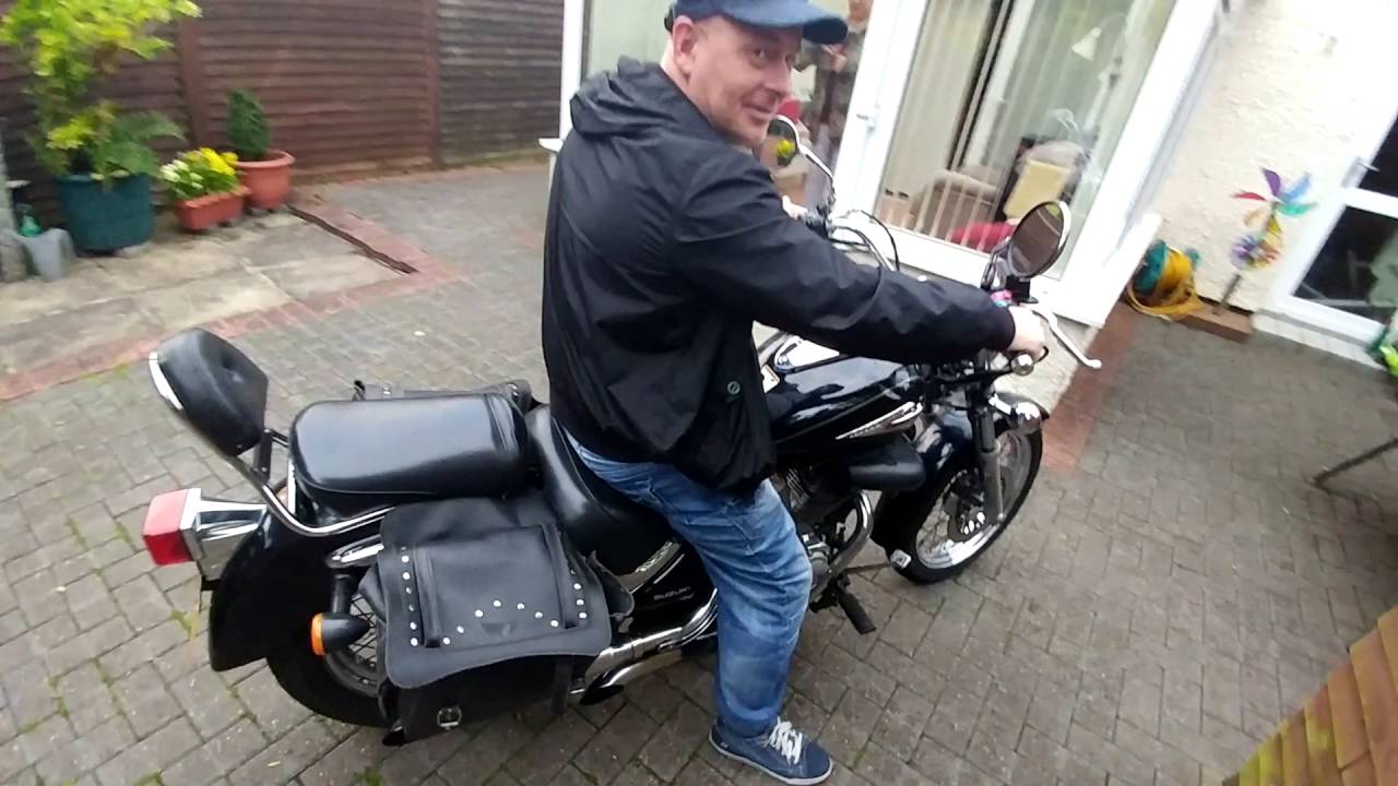 Suzuki Intruder 125 - Sound - Full open exhaust