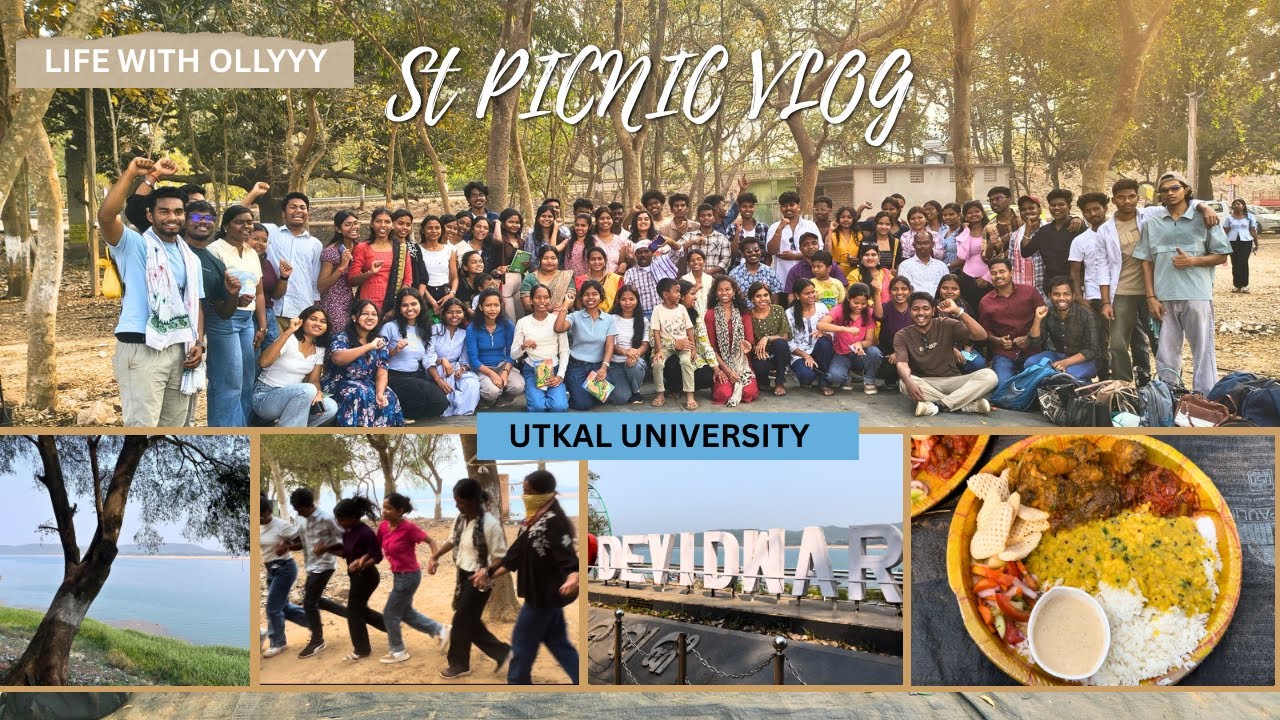 ST PICNIC 2026 || UTKAL UNIVERSITY💃🍱 #picnicvlog #devidwar #cuttack #bhubaneswar 