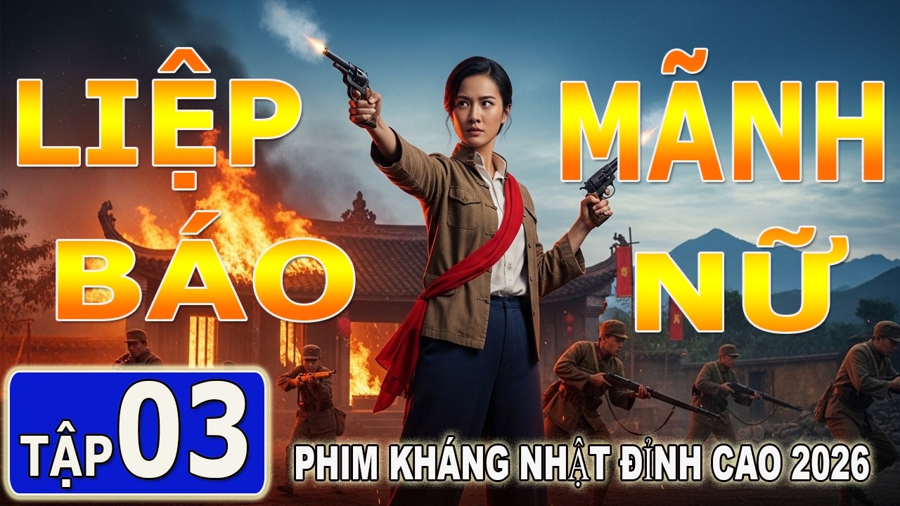 LIỆP BÁO MÃNH NỮ [ THUYẾT MINH ] - Tập 03 | Siêu Phẩm Kháng Chiến Diệt Tặc Phỉ Chấn Động | FULL HD