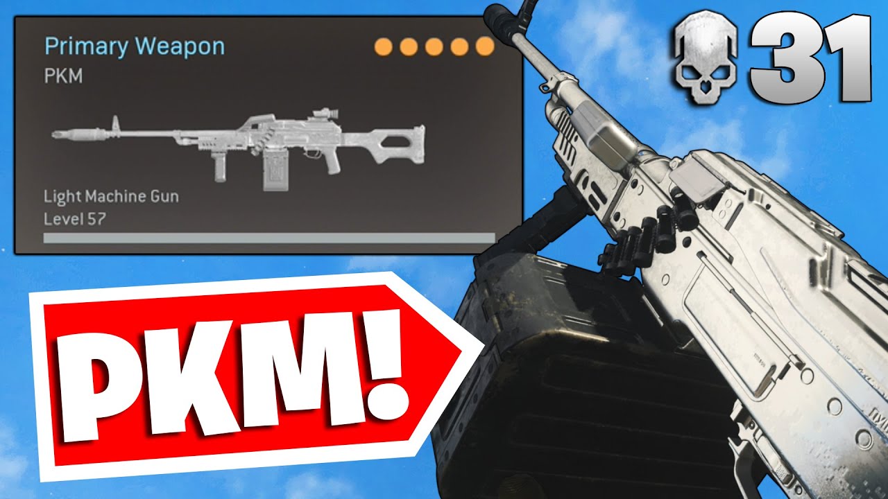 the PKM in WARZONE is UNSTOPPABLE! BEST 