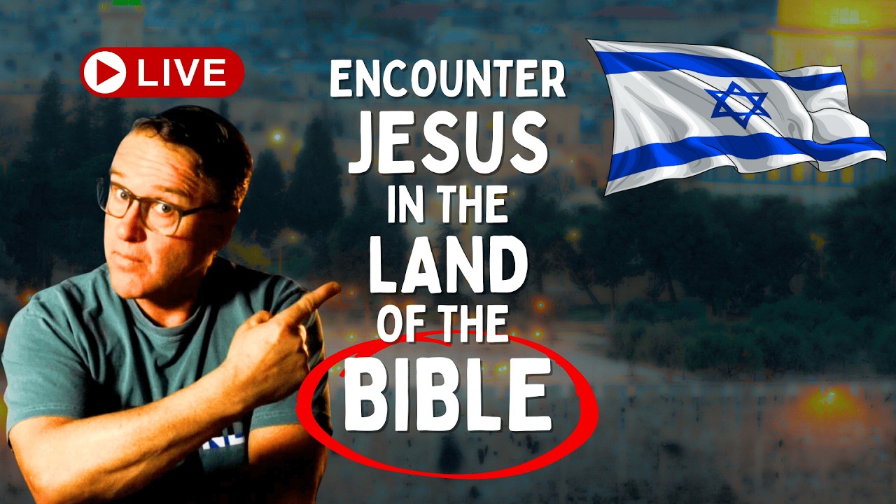 LIVE: Walk Where Jesus Walked: Christian Holy Land Tour of Israel & Jewish Heritage