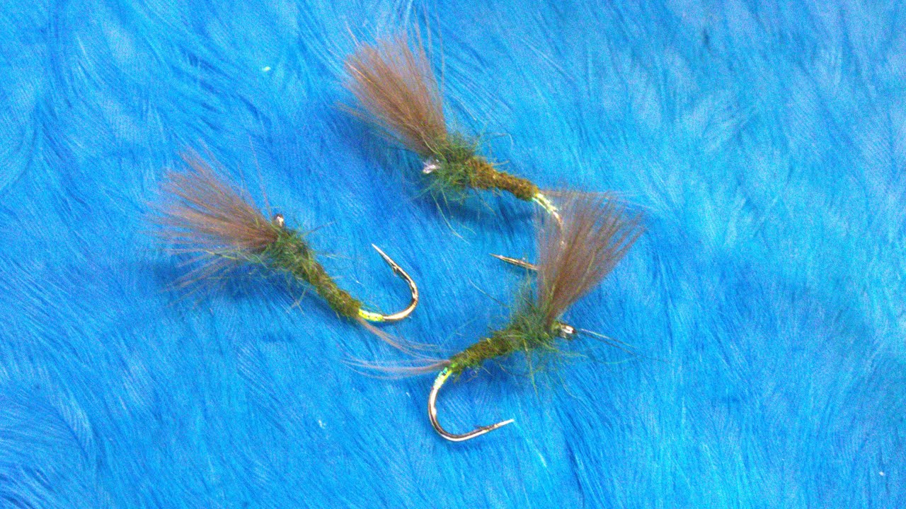 Fly Tying: A CDC Rough Olive Emerger With Martyn White