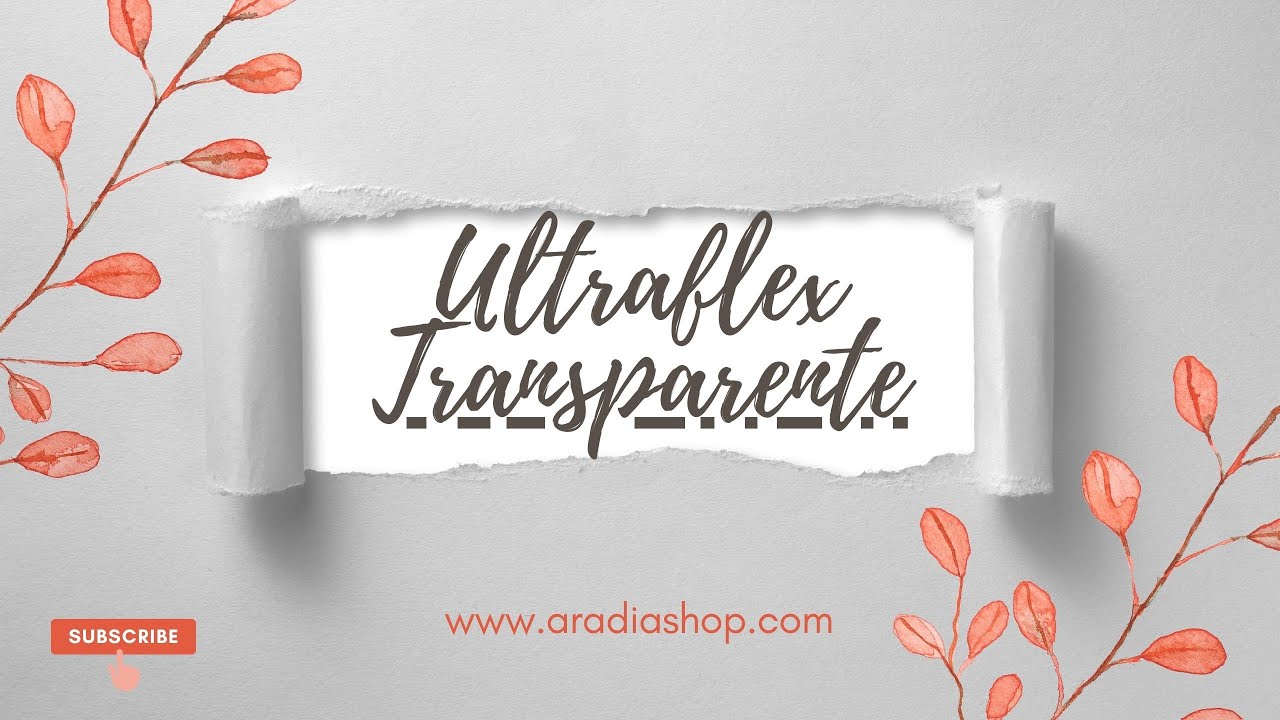 Nueva Ultraflex Transparente. La porcelana fría transparente.