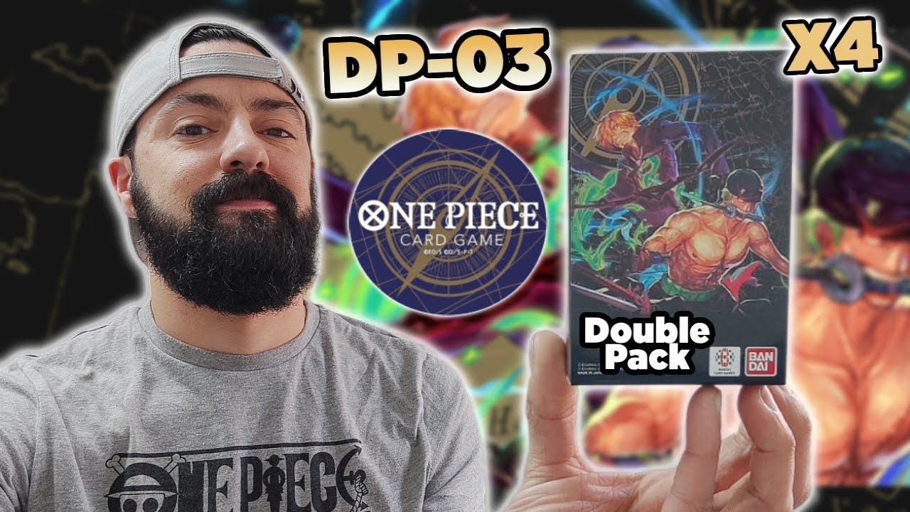 A POR ZORO MANGA! ABRO 4 DOUBLE PACK (DP-03) DE OP06 - ONE PIECE CARD GAME 2024