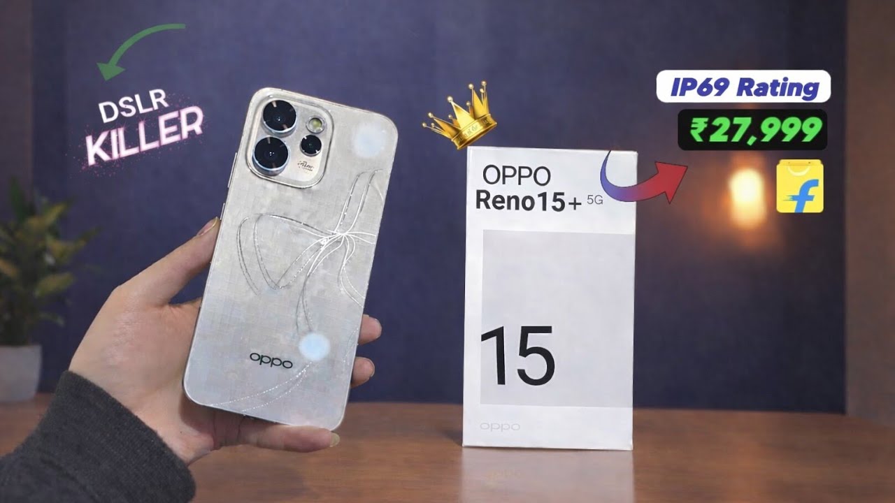 OPPO Reno 15 5G Unboxing & Review I CameraTest | OPPO Reno 15 5G bast review 🤗