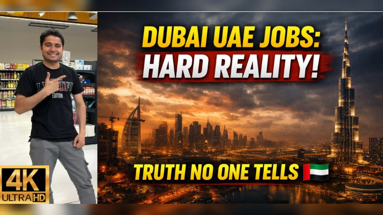 Dubai UAE Jobs: Hard Reality in 2026 | Truth No One Tells 🇦🇪