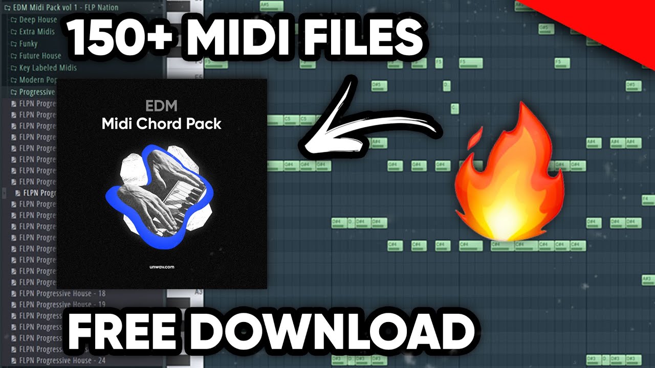EDM - Ultimate MIDI Collection Vol.1 (Free Download)