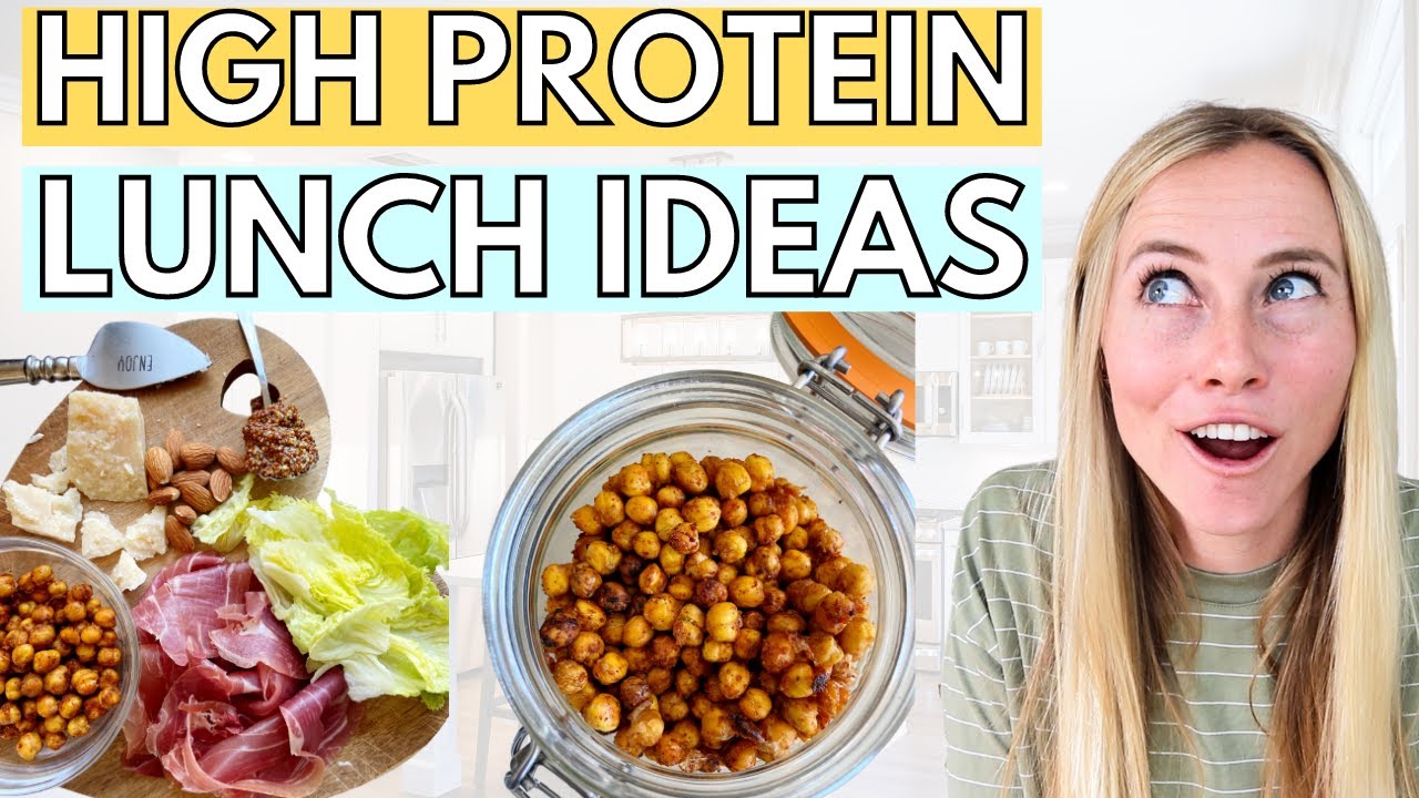 These *EASY* High Protein Lunch Ideas Will Change Your Life | Weekday Lunch Ideas