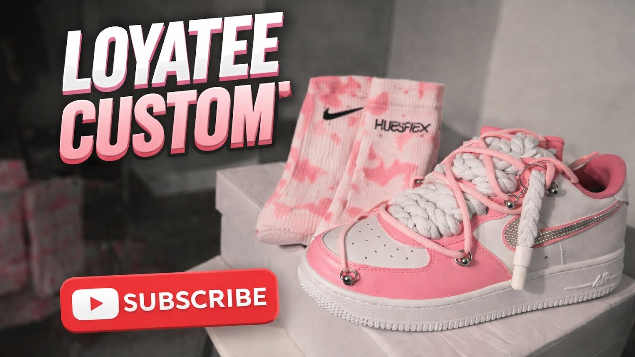 The heart of cupid 💘| Custom AF1 BTS