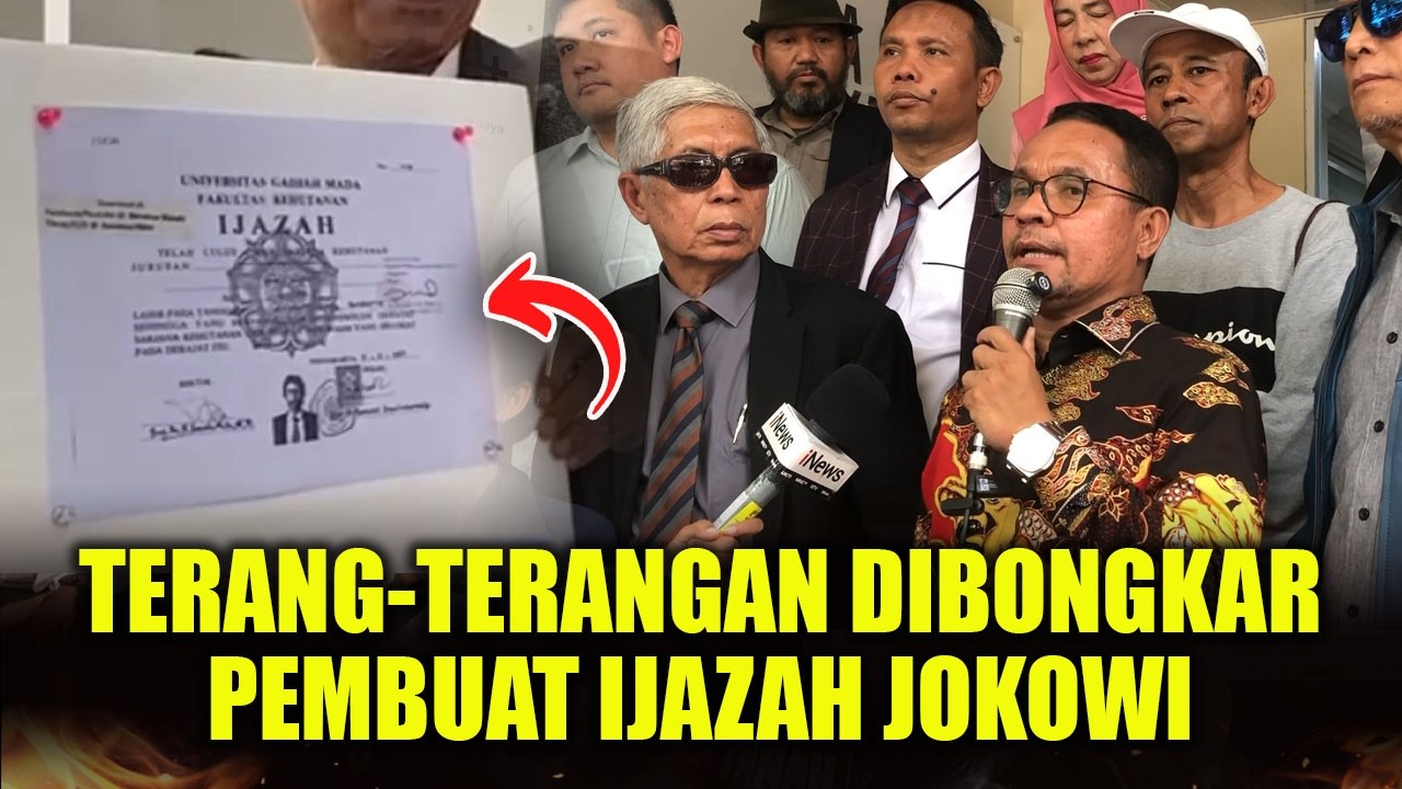 🔴KESALAHAN FATAL❗IJAZAH JOKOWI DARI KPU BERBEDA, DI SKAK MAT TIM ROY SURYO CS