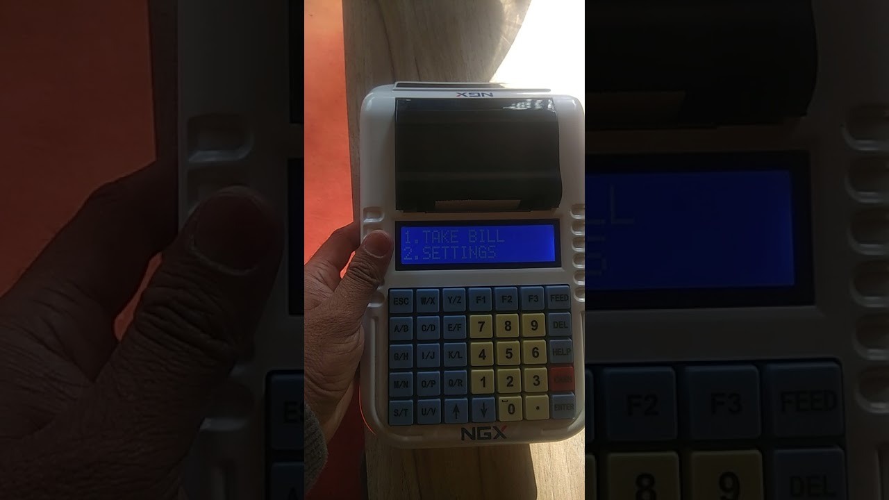 Grocery store/Restaurant/Hotel Billing Machine (NGX, NBP100 Model)