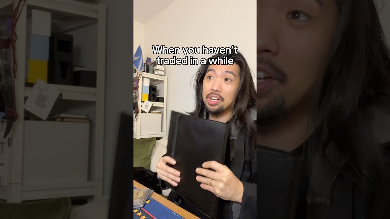 When you haven&rsquo;t traded in a while #mtg