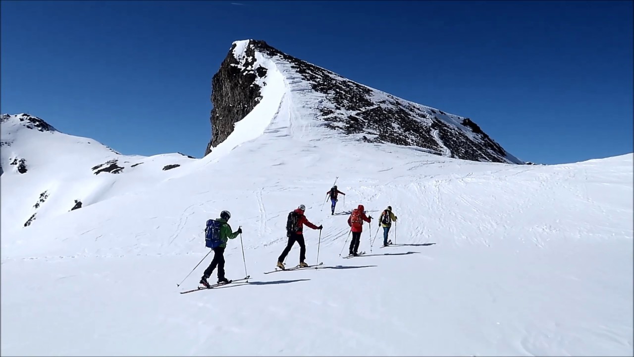 SILVRETTA TRAVERSE DIA 2 Heidelberger Hütte al Jamtal Hütte con Breite Krone e Hinterer Jam Spitze