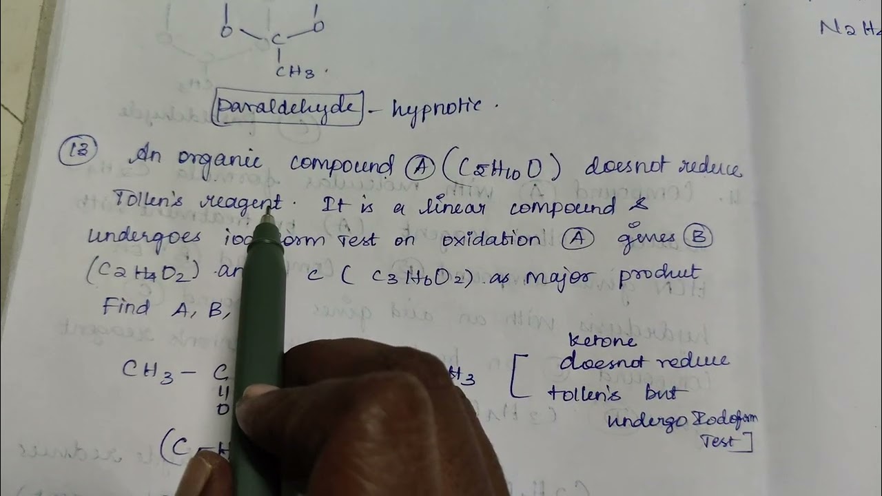 12 chemistry organic problems ABC type questions| 12chemistrycompulsoryquestions