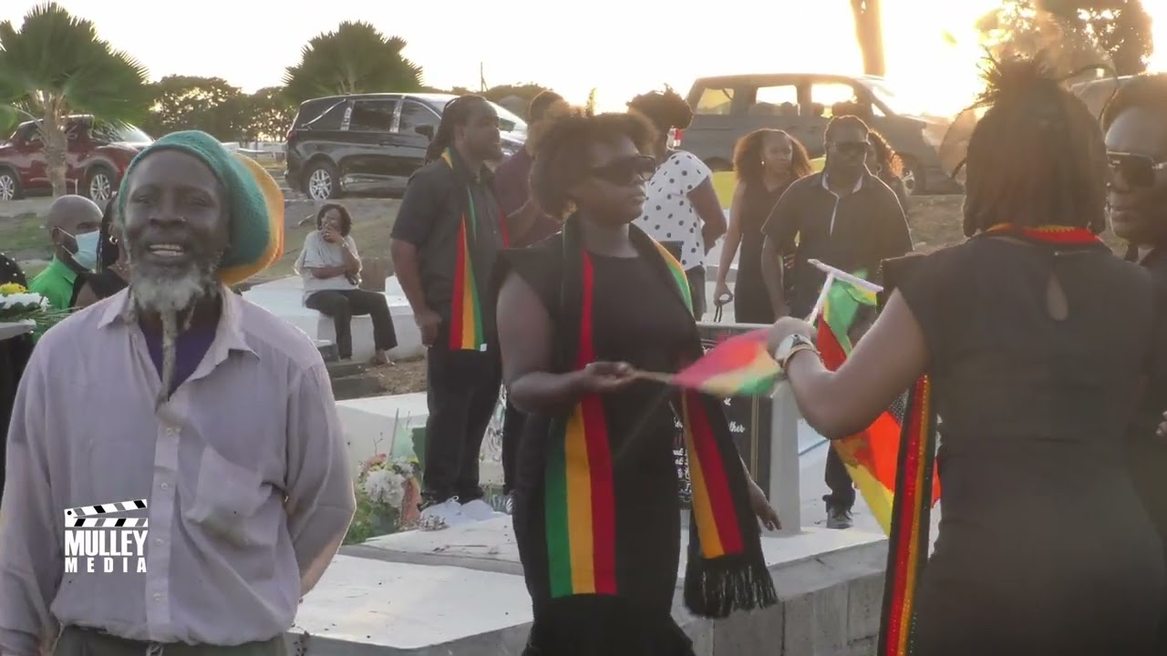 Rasta Man Vibrations at a Righteous Farewell 🕊️🪘