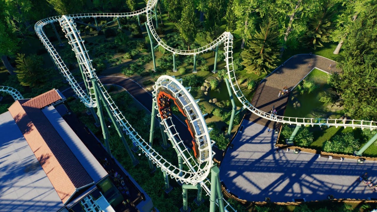 Python Efteling Cinemtic-Offride Planet Coaster 2