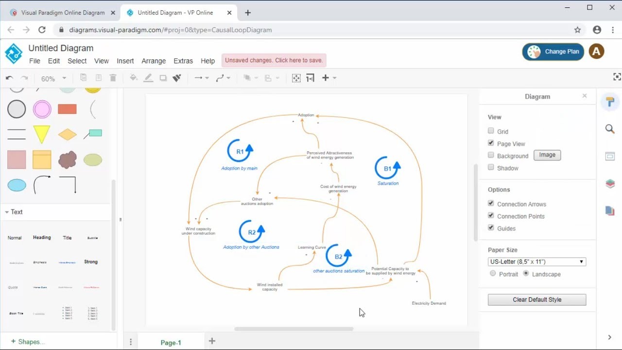 Create Causal Loop Diagram Online