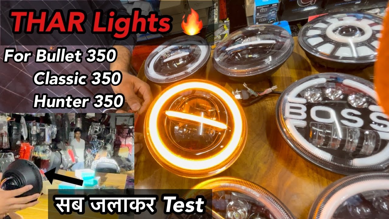 Top 10 LED HEADLIGHTS FOR Royal Enfield All Modals 💯