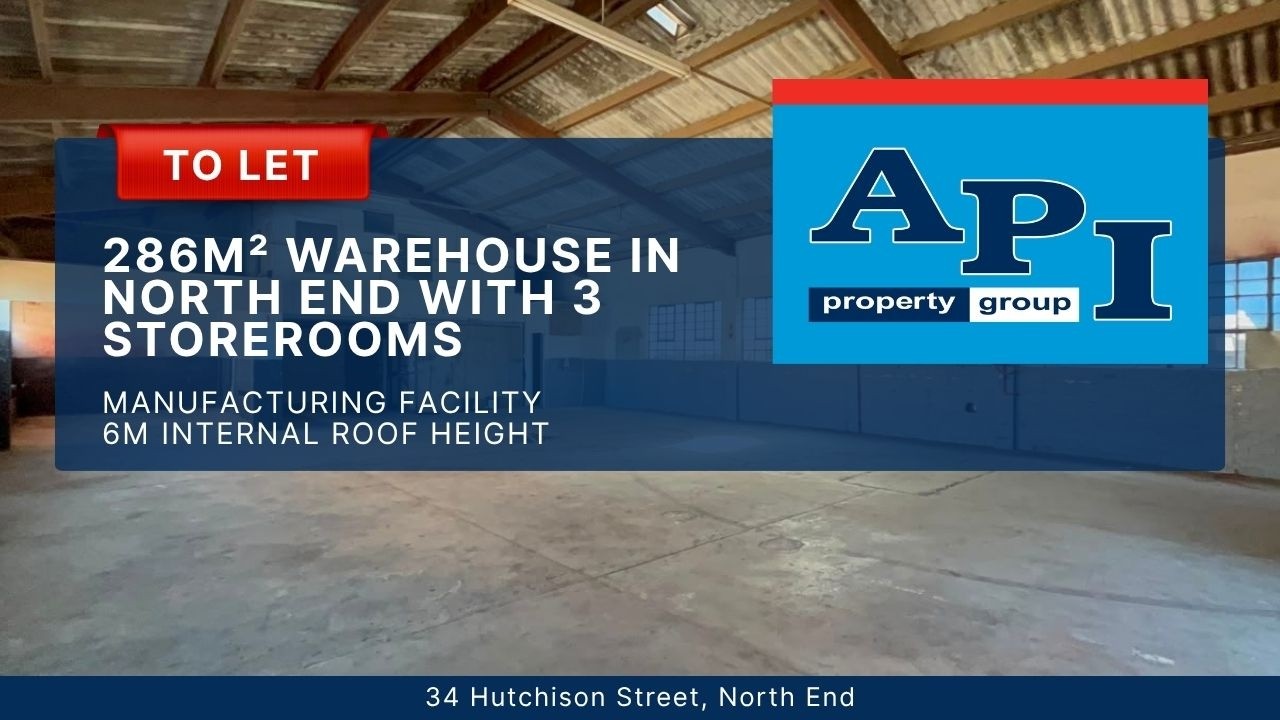 400m&sup2; Warehouse To Let in 30 Herald Street