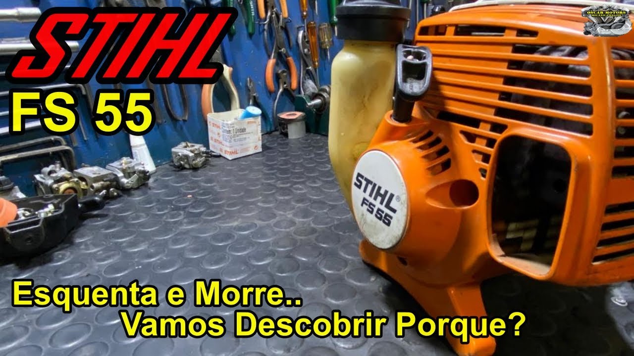 Stihl Fs55 Esquenta e Morre, Aguem Já Trocou o Módulo e Segue Igual.. Vamos Junto Resolver Isto?