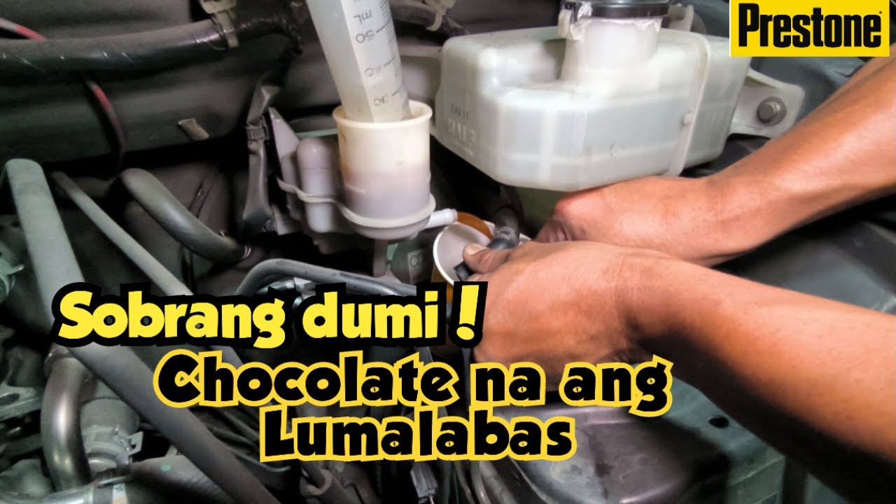 maitim na brake fluid? palitan mo na yan! paano magpalit ng brake fluid | Prestone Brake and Clutch