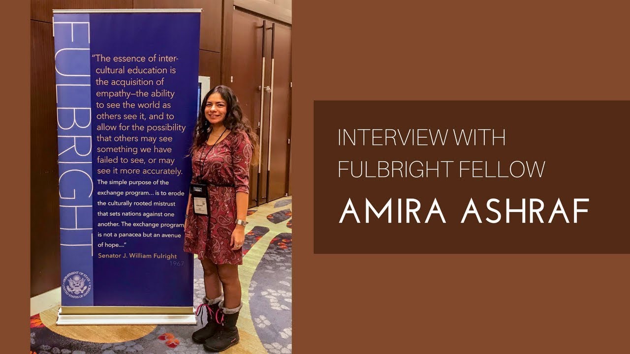 Amira Ashraf, Arabic teacher from Egypt, FLTA program