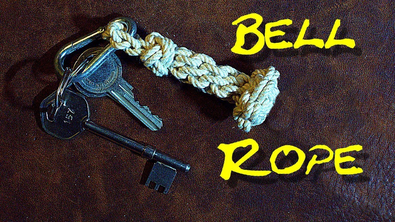 How to Tie a Mini Bell Rope Key Fob (Tutorial)