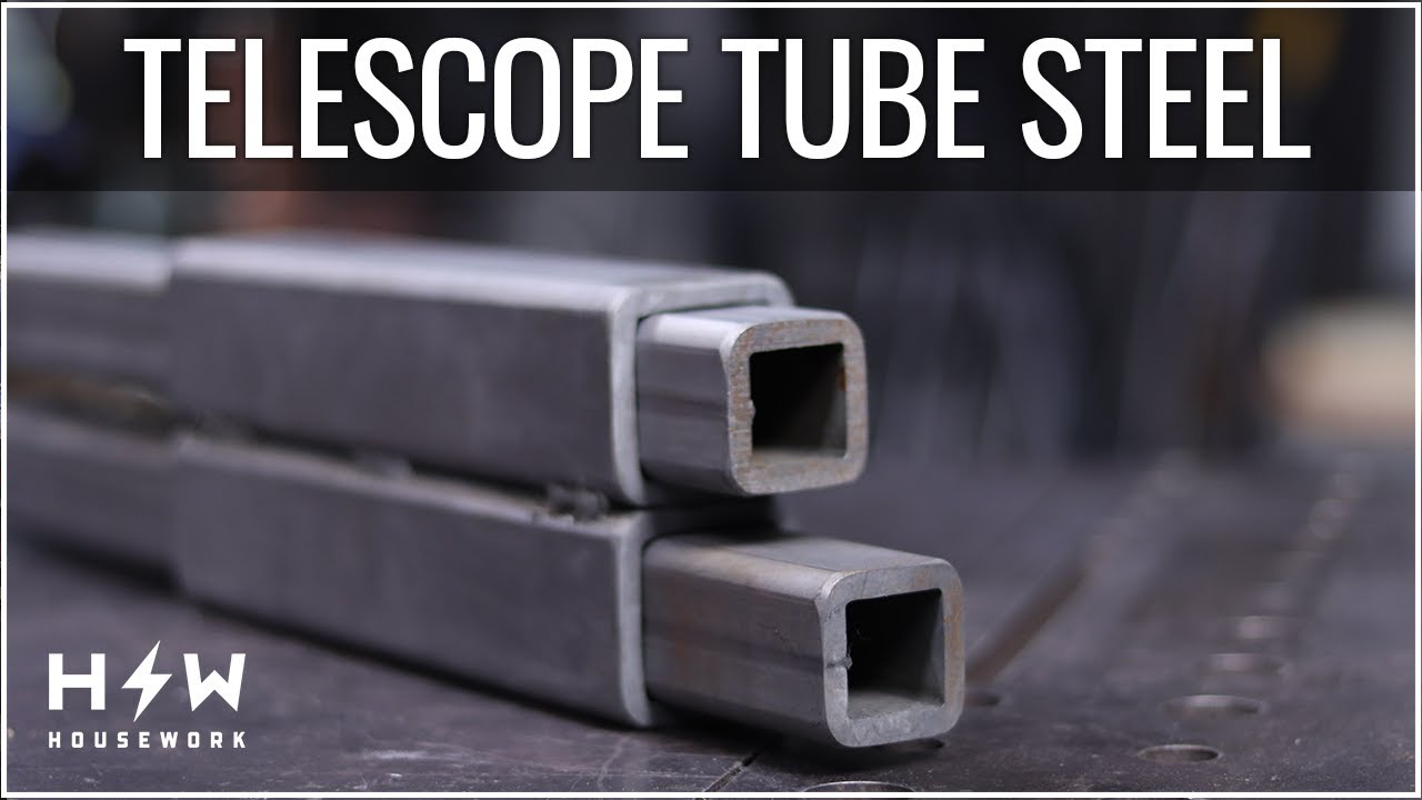 How to: Remove Weld Seam & Telescope Tube Steel