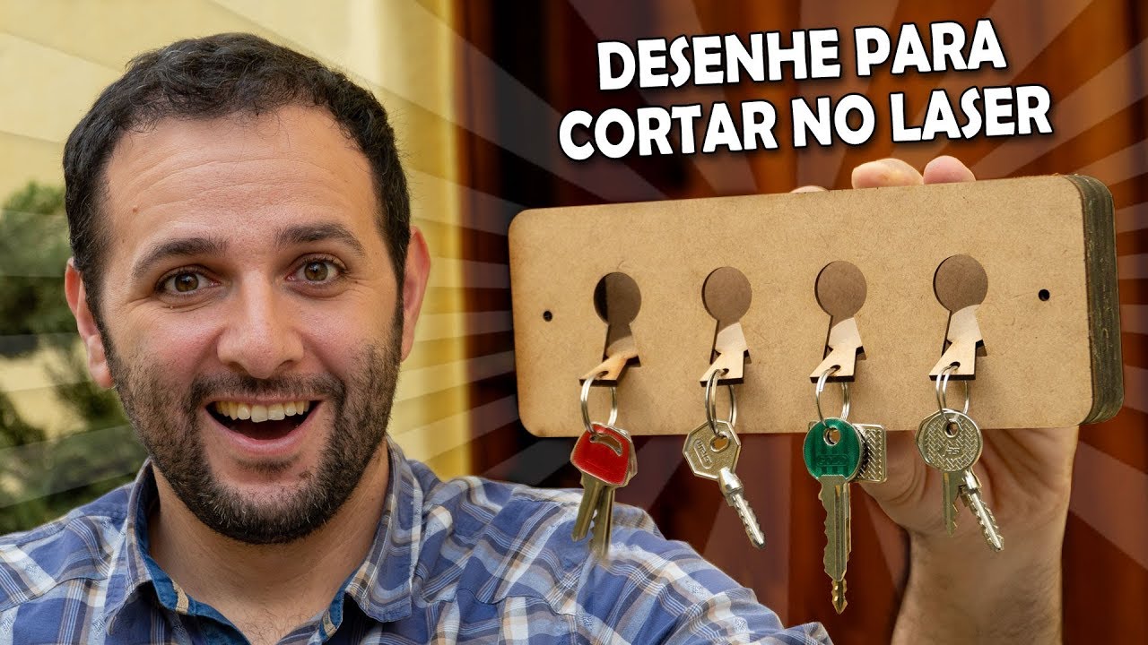 Como desenhar para cortar no laser #ManualMaker Aula 11, Vídeo 1
