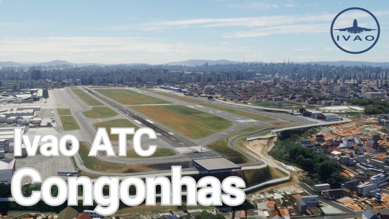 Controlando CONGONHAS pela PRIMEIRA VEZ! - IVAO ATC 