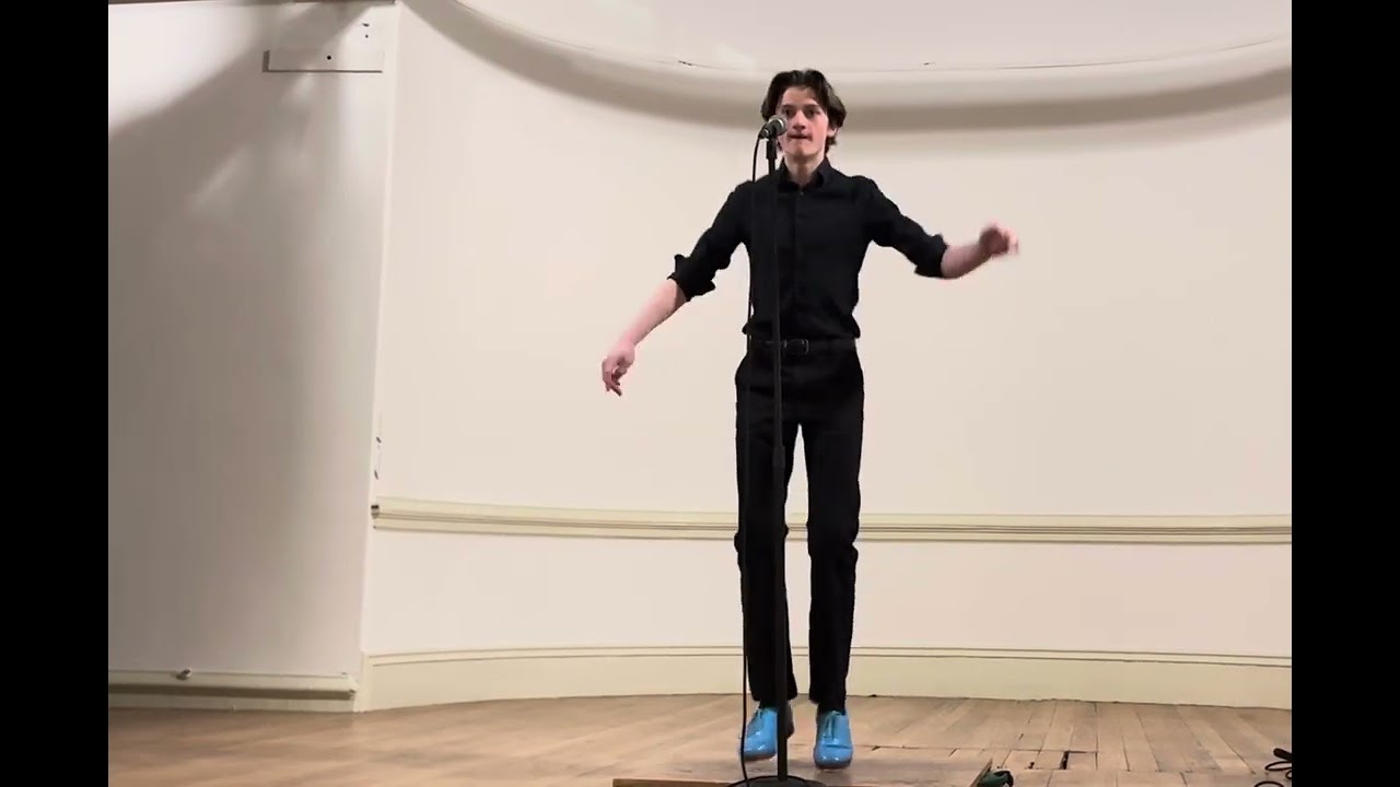 Sean Verre performing Orange Colored Sky by Nat King Cole