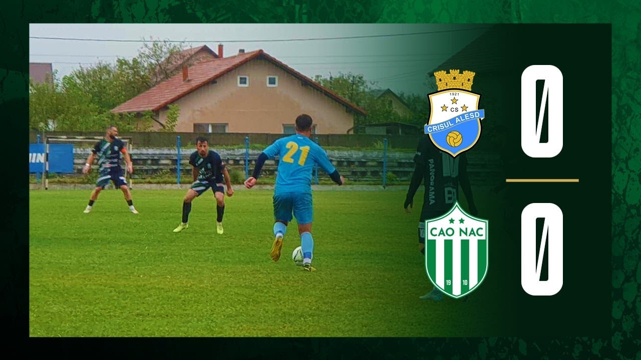 🎬REZUMATE 24/25 | Crișul Aleșd–CA Oradea 0–0