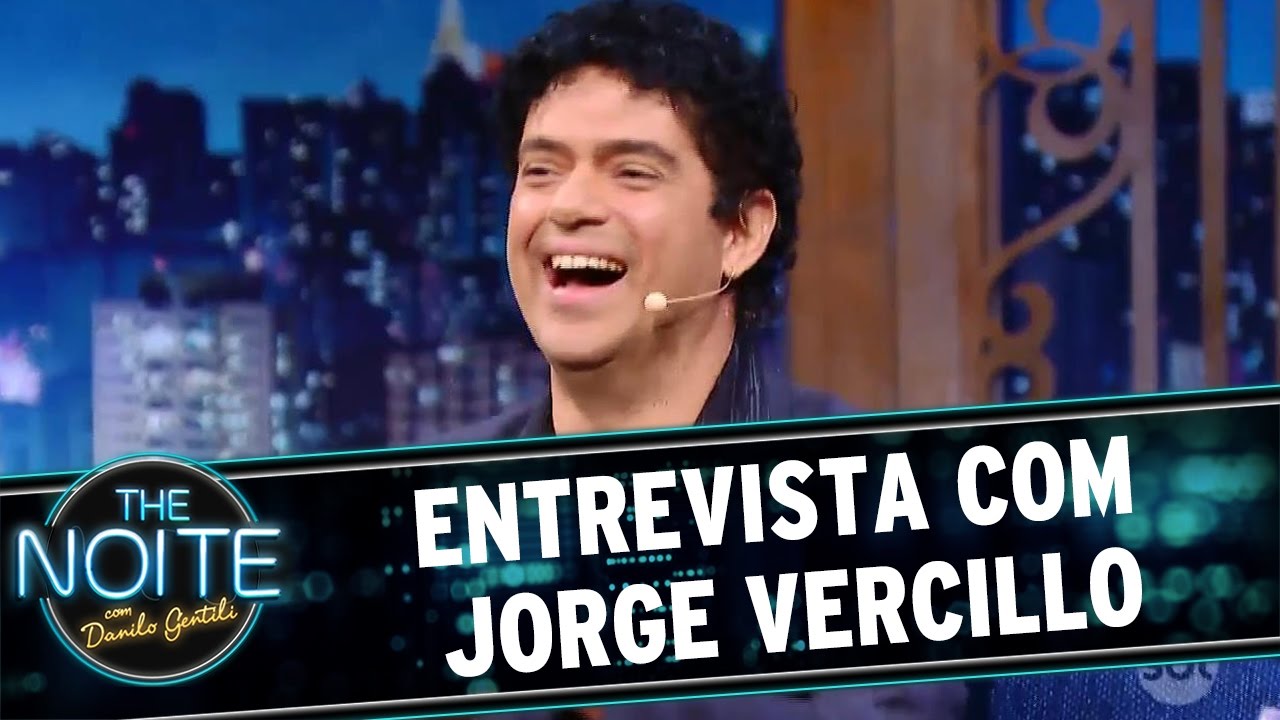 The Noite (01/11/16) - Entrevista com Jorge Vercillo