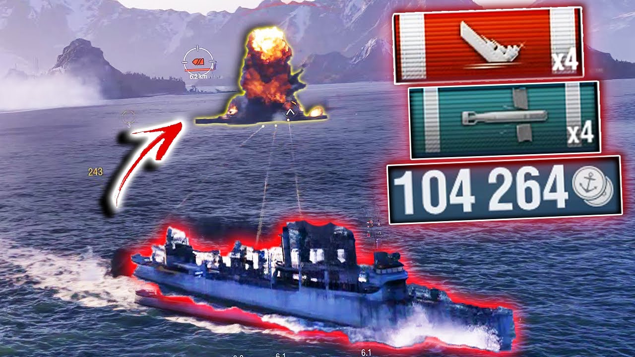 Sampsons Torpedoes Are SO STRONG! - World of Warships Gameplay PC