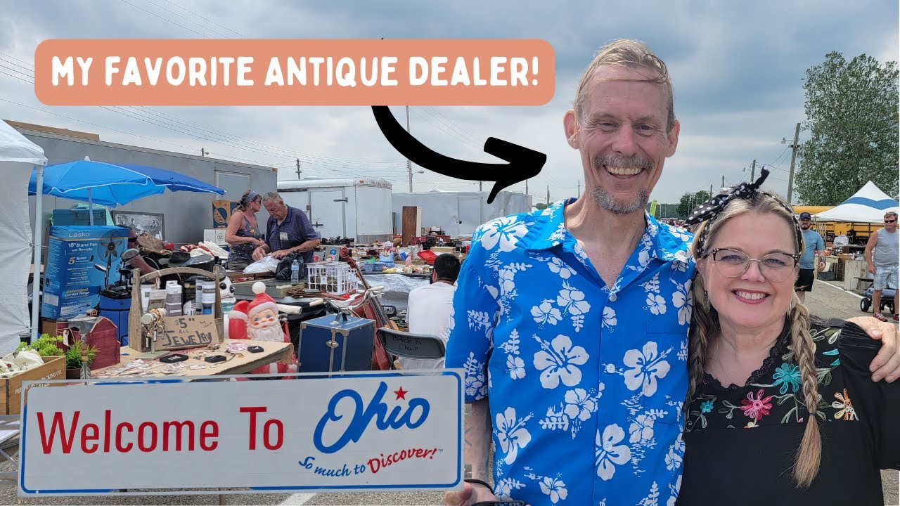 Ohio's BIGGEST Flea Market: Buying & Selling Vintage and Antiques