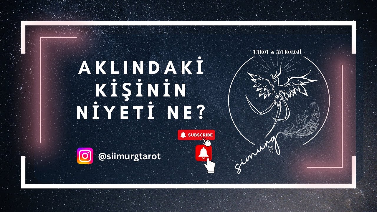 Aklındaki Kişinin Niyeti Ne? #bilinçaltıokuması #tarotaçılımı