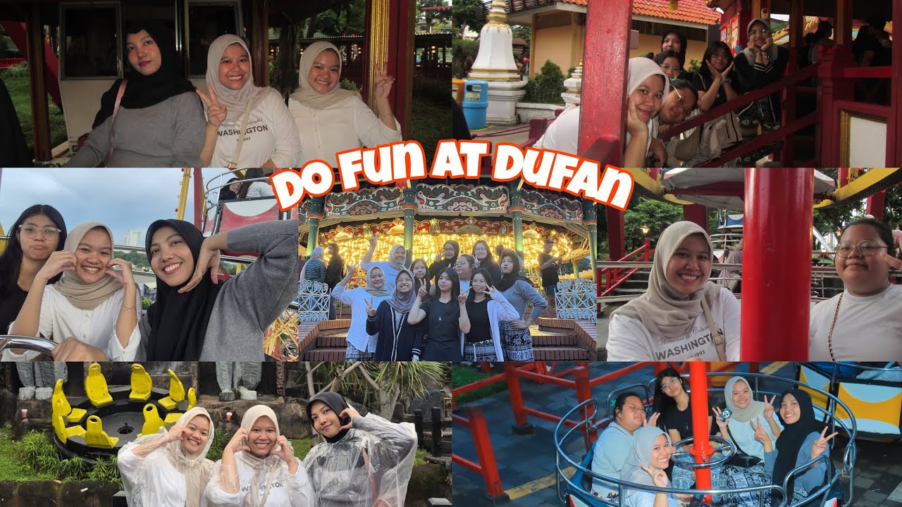 A Day in Dufan🎡 || DoFun at Dufan🎠