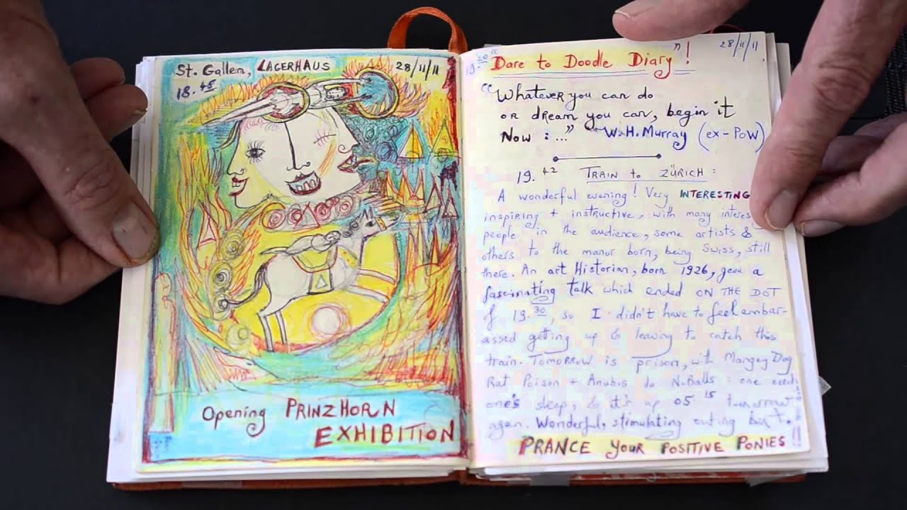 Dare To Doodle Diary   Experiment 6