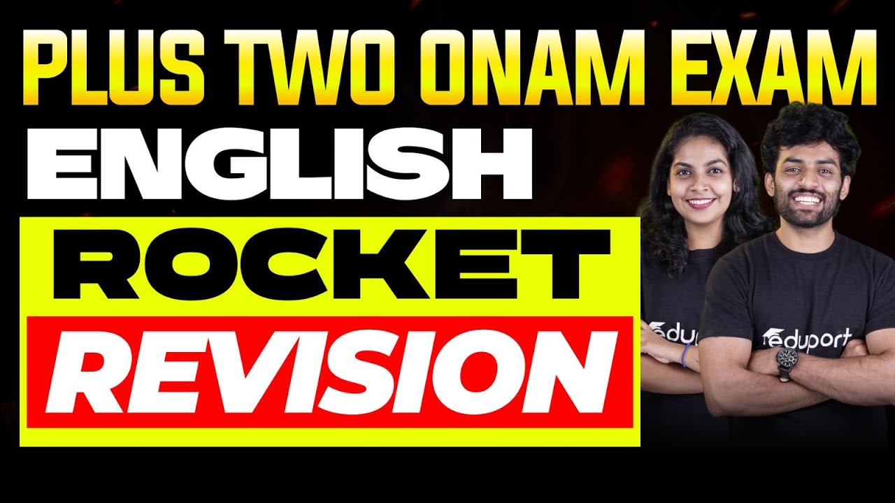 Plus Two Onam Exam | English | Rocket Revision | Eduport