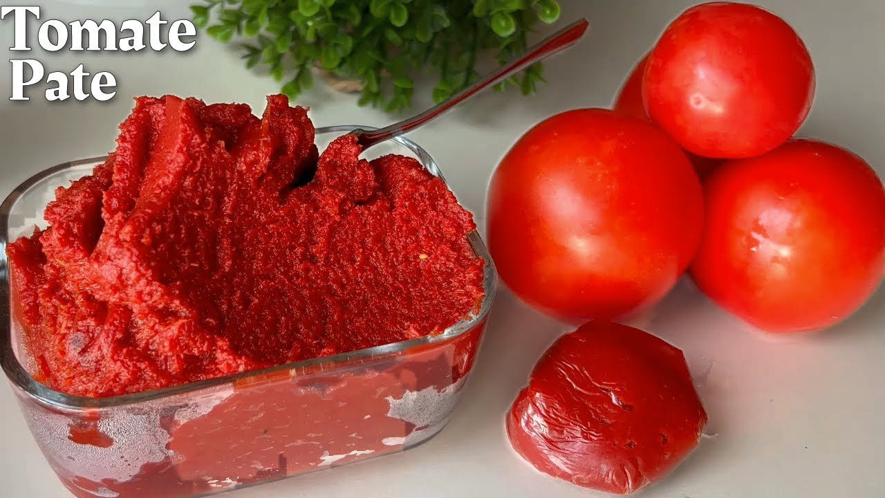 CONCENTRÉ DE TOMATE, TOMATE PATE, TOMATE CONCENTRÉE