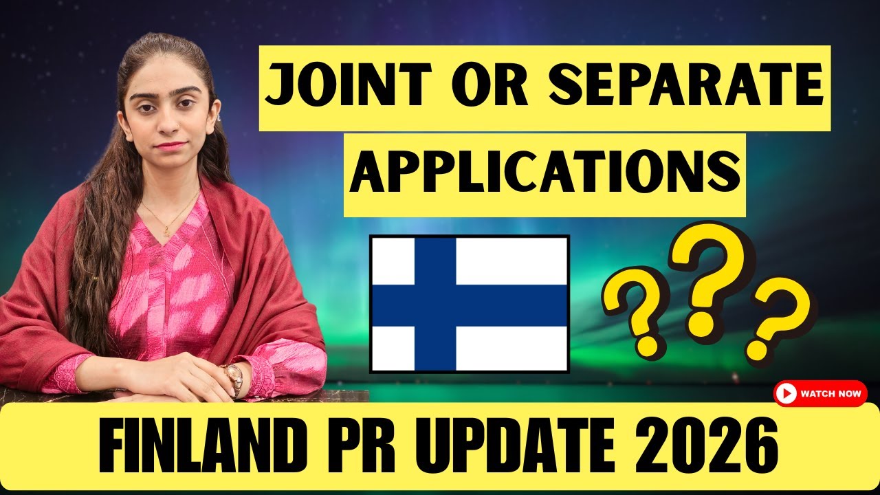 Study in Finland & PR 2026 | Joint vs Separate Applications Explained