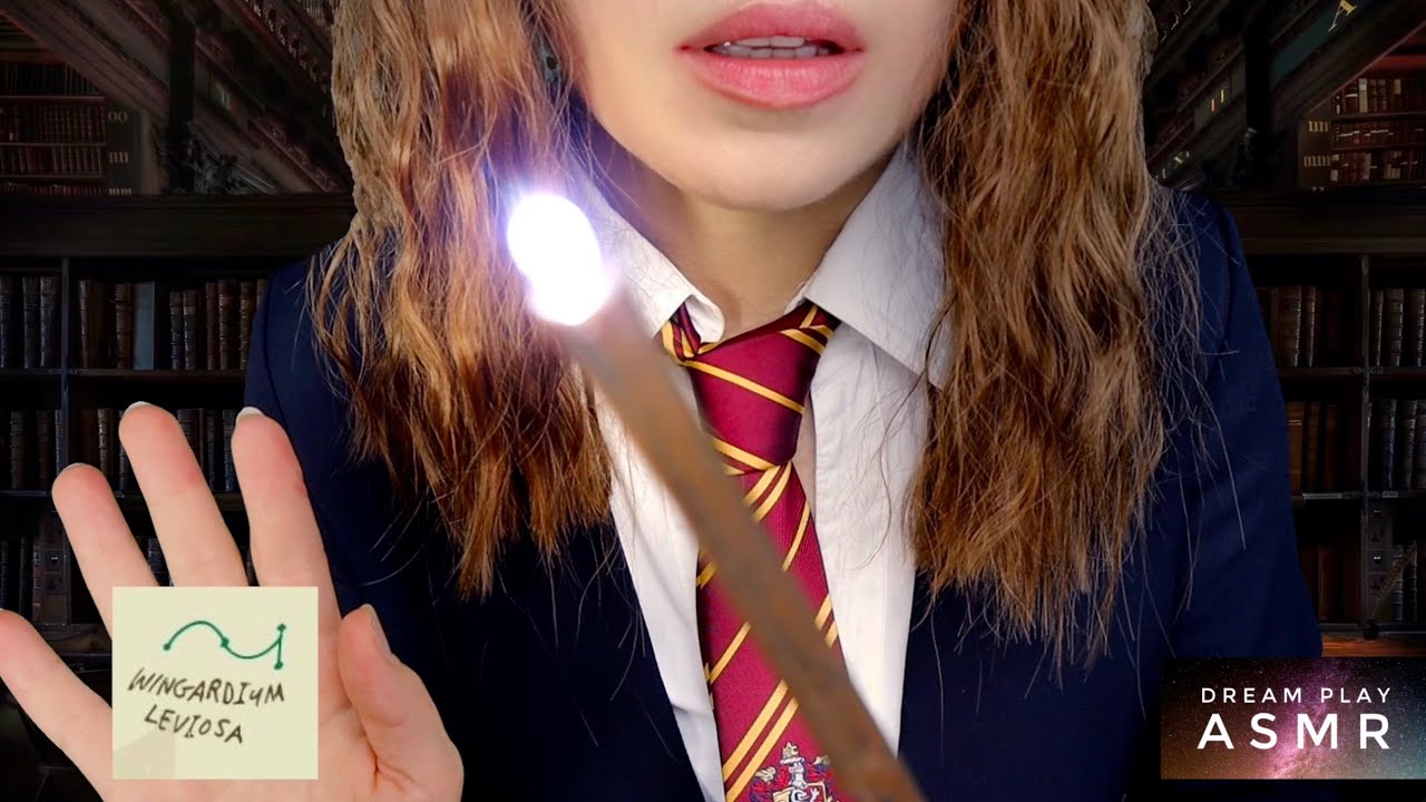 11 ★ASMR engl★ lets practice some Harry Potter spells - just follow the light | Dream Play ASMR