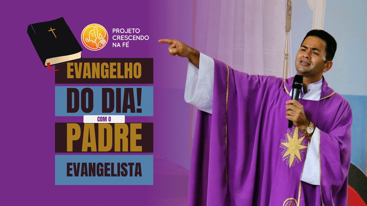 Evangelho do dia 27-02-2026 – Mateus 5,20-26 - Padre Cleberson Evangelista