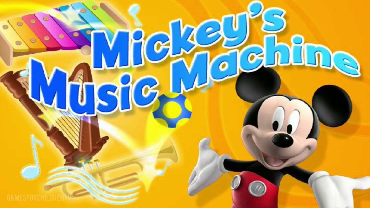 Mickey Mouse Clubhouse - Full Game of Mickey's Music Machine - Walkthrough - Disney Jr. Game